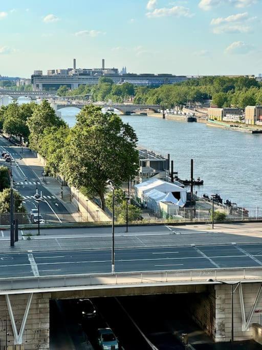 Vue Sur Seine 13eme Arrondissement * Parijs